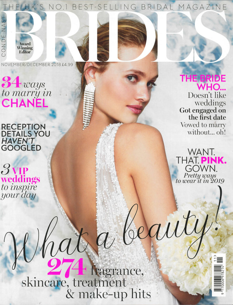 As seen in Brides Magazine UK November - December 2018 issue